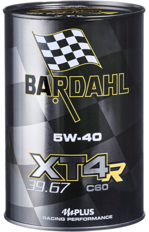 Sportinė motociklų alyva Bardahl XT4-R 39.67 C60 Racing 5W-40 (1L)