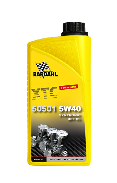Automobilių alyva Bardahl XTC 50501 Syntronic 5W-40 (1L)